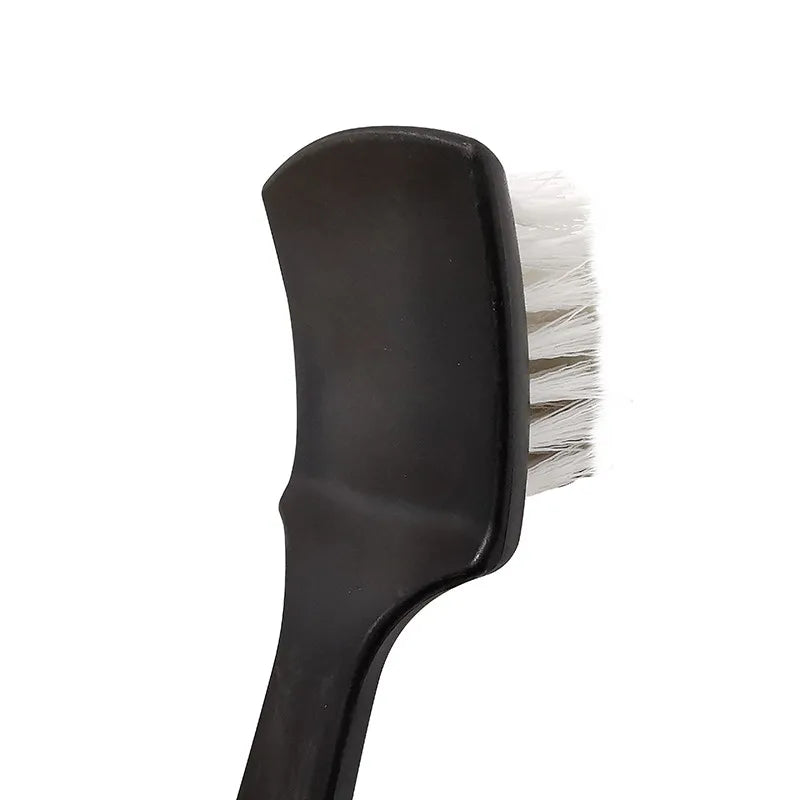 1 Pcs Car Tire Brush Multifunctional Car Wash Brush Filament Plastic Wheel Brush Stiff Brush Car Wax Brush Car Cleaning Tool
