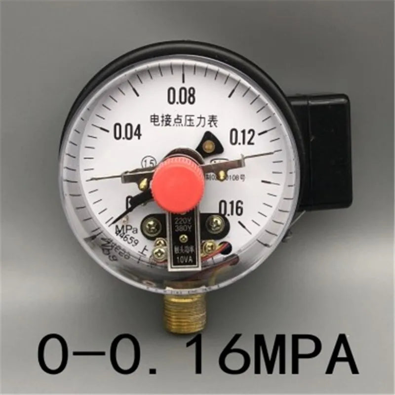 Diameter 100mm Direct Contact Pressure Gauge with Surface  Vacuum Gauge Pressure Controller