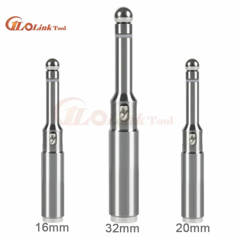 Optical Edge Finder LED Electronic Buzzer Lathe Edge Finding Equipment 16mm Touch Point Sensor Measuring Instrument Milling Tool