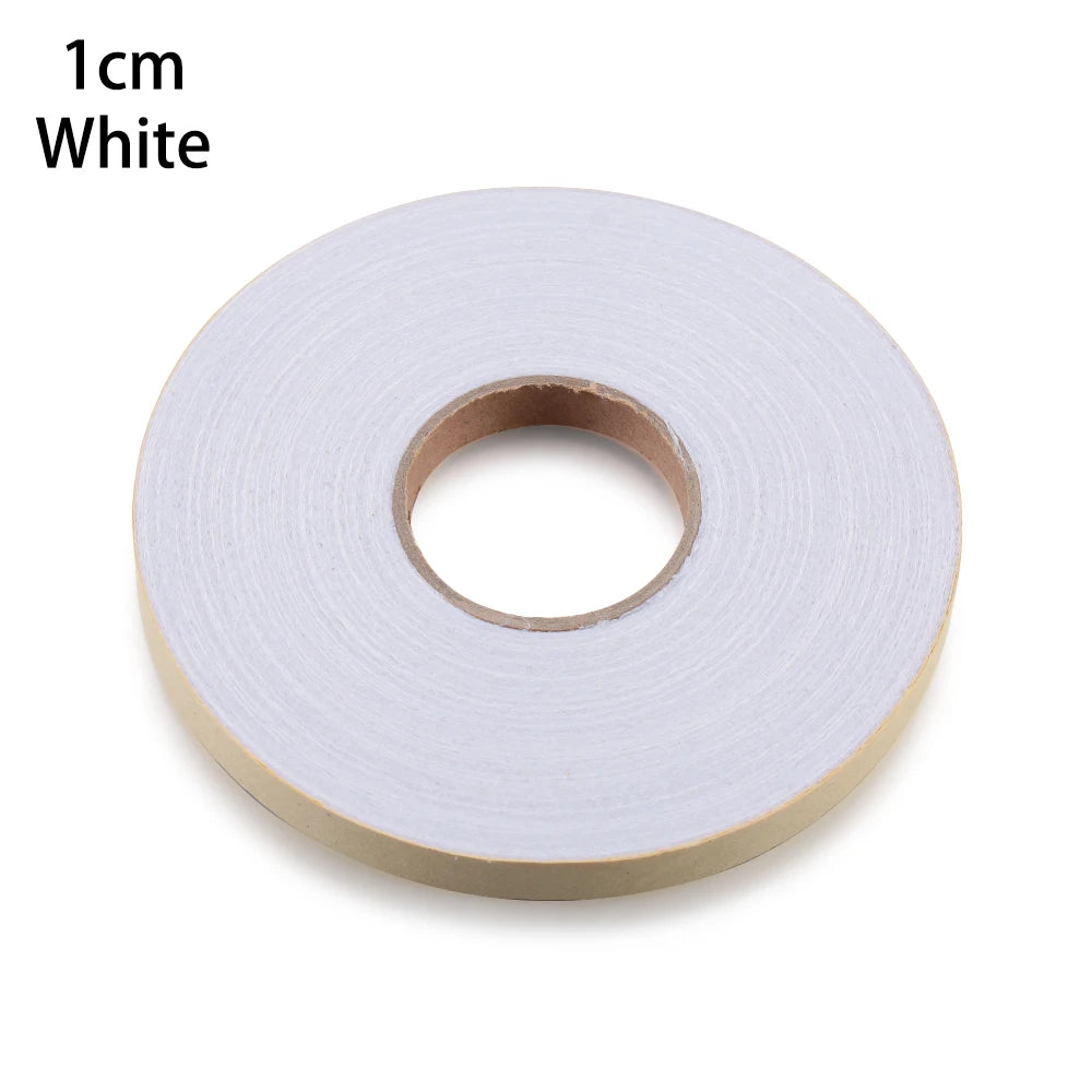 50m 2/1/1.5cm Adhesive Fabric Roll Clothes Sewing Turn up Hem Double-sided Wonder Web Iron On Hemming Tape