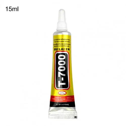 15/50ml Repair Glue High Viscosity Black Liquid Glue Durable Glue Liaquid for Phone Glue T 7000