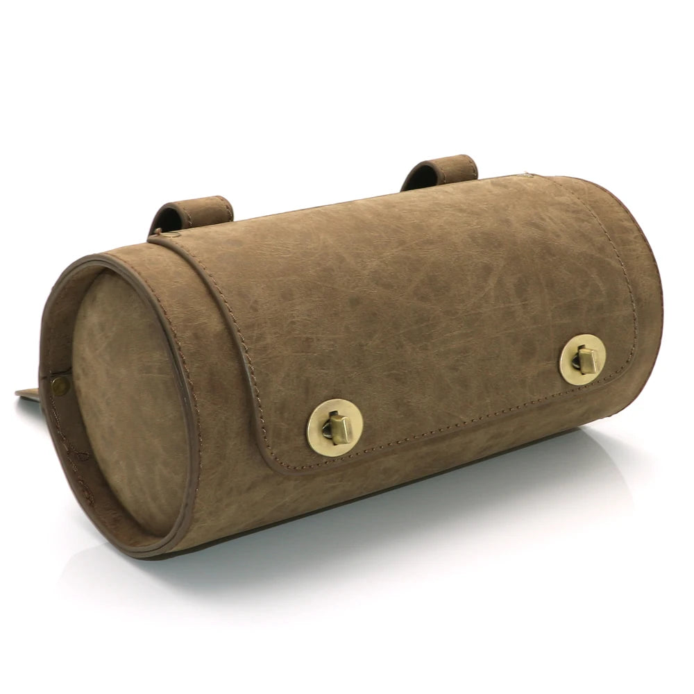 Motorcycle Bag Saddlebags PU Leather Front Fork Tail Tool Bag Luggage For Harley Chopper Bobber Cruiser Sportster XL 883 1200