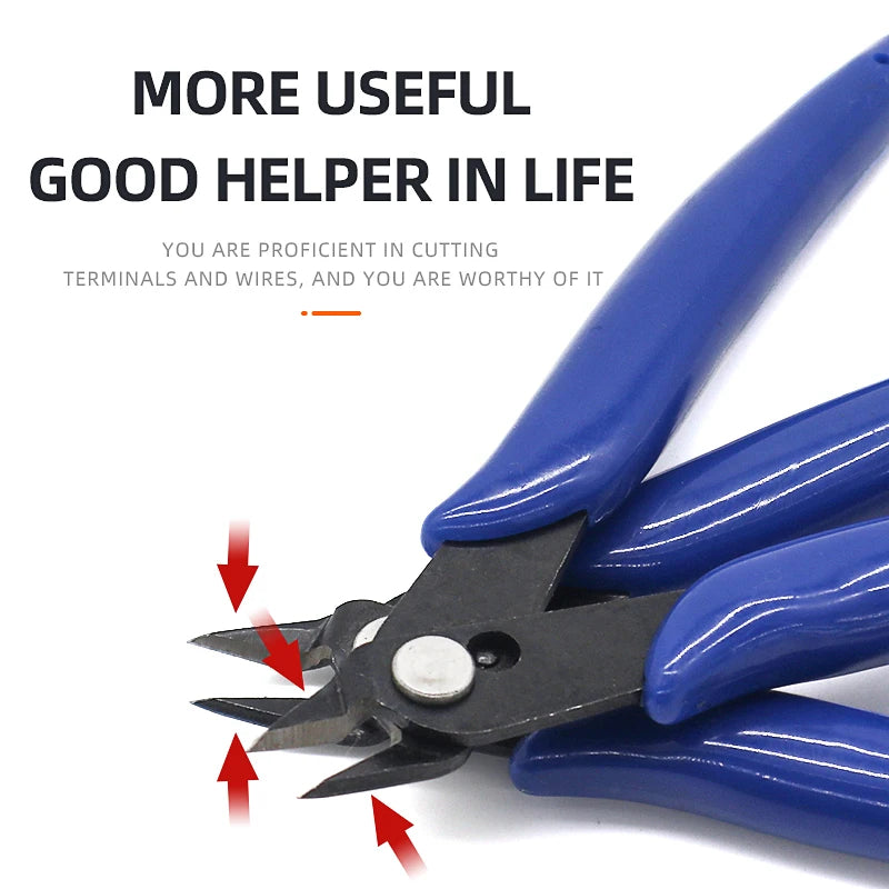 170 Electronic Diagonal Pliers Flush Cutter Internal Spring Cutting Pliers Small wire cutters