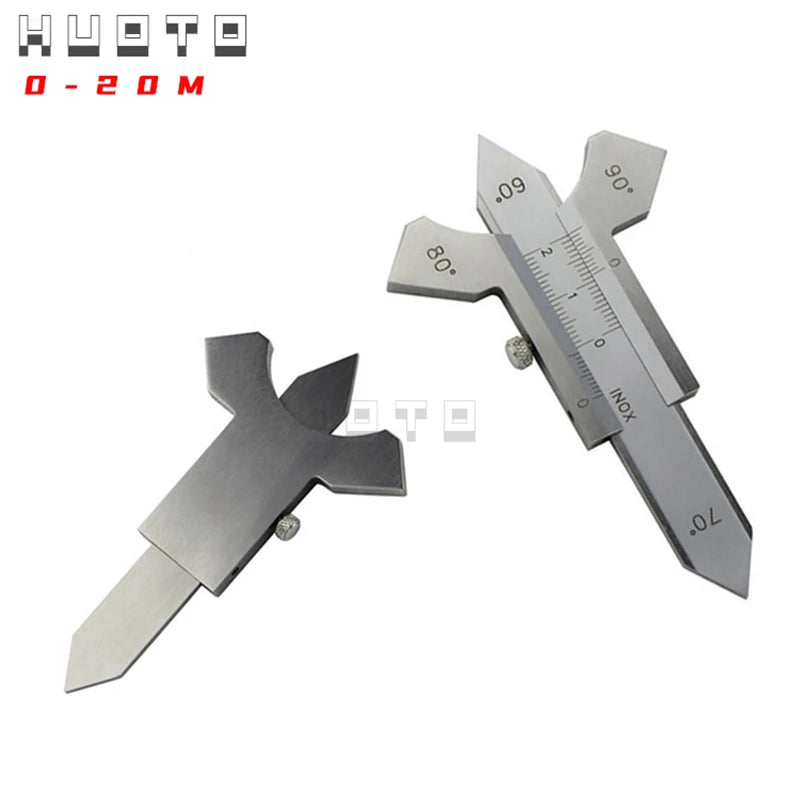 0 - 20mm Stainless Steel Digital Caliper/Weld Seam Measuring Caliper Weld Gauge Weld Inspection Ruler