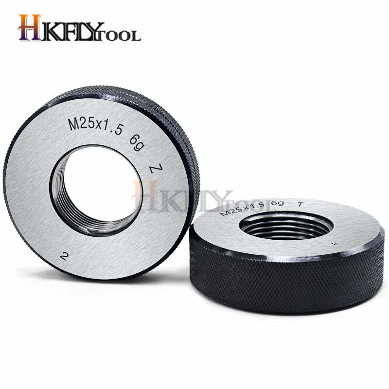 Thread ring gauge go and no go gauge Thread gauge Thread ring gauge M25 M26 M27 M28 M30 M32 M33X3 M33X2 M34X0.5 1 Measuring Tool