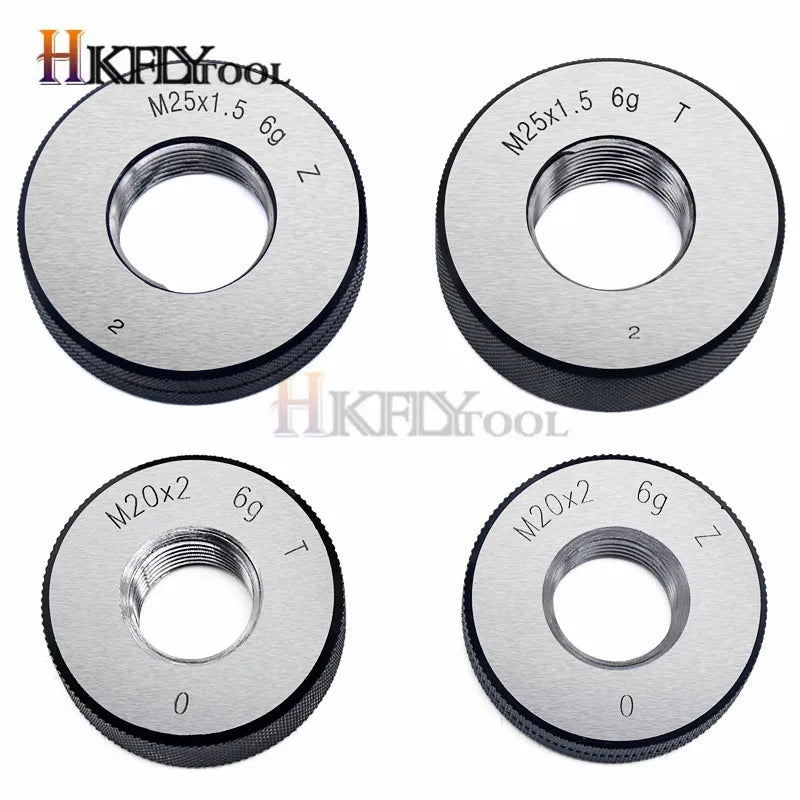 Thread ring gauge go and no go gauge Thread gauge Thread ring gauge M25 M26 M27 M28 M30 M32 M33X3 M33X2 M34X0.5 1 Measuring Tool