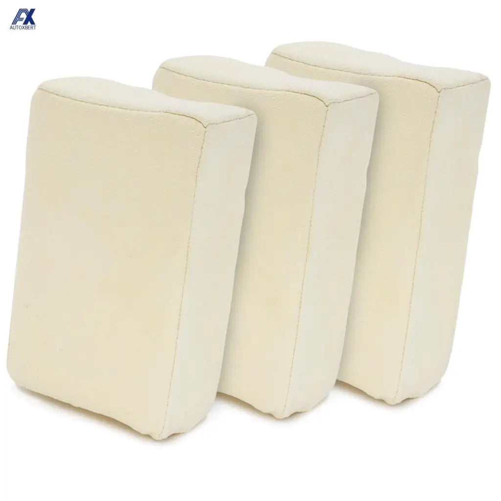 Car Cleaning Brush Wash Sponge Rub Block for Car Leather Seat Window Glasses mirror Auto Care Detailing Interior Cleaning Brush
