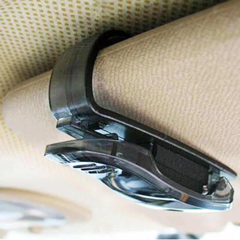1Pcs Car glasses clip Hot Car Fasteners Automotive Supplies ABS Car Vehicles Sun Visor Sunglasses Glasses Frames Car Accessories