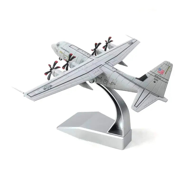 1: 200 US C-130J transport aircraft model Alloy Collection Model