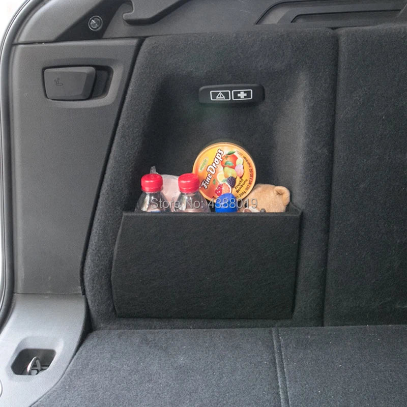 My Good Car Storage Partitions Sides of the Trunk Partition Tail Box Shield Board for BMW X3 G01 2017-2020