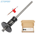 Precision European Scriber Ruler Marking Gauge Fine-tuning Automatic Alloy Line Scribing Depth Measurement Tools