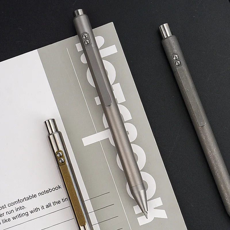 EDC Titanium Alloy Pen With Business Writing Multi-functional Portable Outdoor EDC Tools
