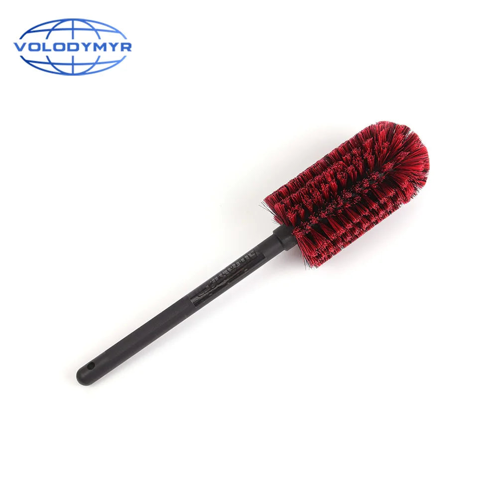 Car Wheel Brush Rim Cleaner with Long Handle for Car Wash Cleaning Detailing Tools Clean Carwash Washing Car Accessories