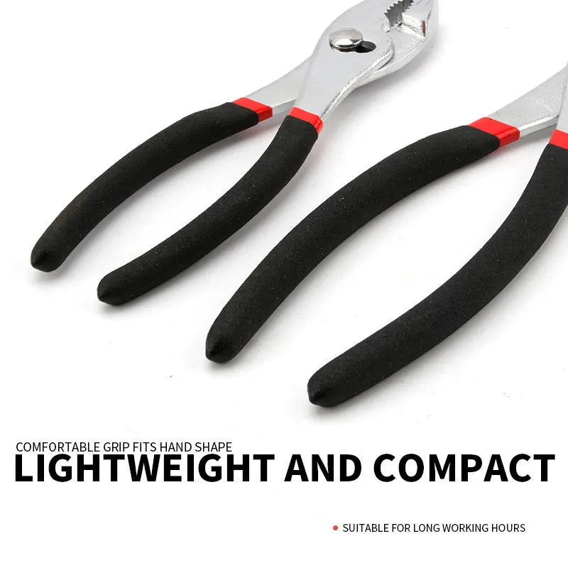Carp pliers Slip Joint Plier 1pcs Adjustable automobile Repair Tool Big Mouth Fish Tail Pliers Slipper Pliers 6" 8" 10"