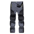 NUONEKO Outdoor Men's Hiking Pants Elastic Breathable Outdoor Camping Fishing Trekking Pants Summer Thin Quick Dry Trousers PN39