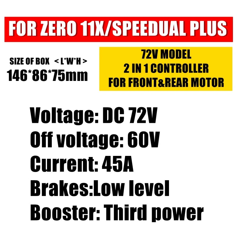 Original Controller for Electric Scooter Speedual Grace Zero 8 9 10 8X 10X 11X Mini Plus ddm Macury Spare Parts 36 48 52 60 72 V