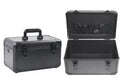 Portable Aluminum Tool Box Safety equipment Toolbox Instrument box Storage Suitcase Impact Resistant Case With Sponge 37*22*21cm