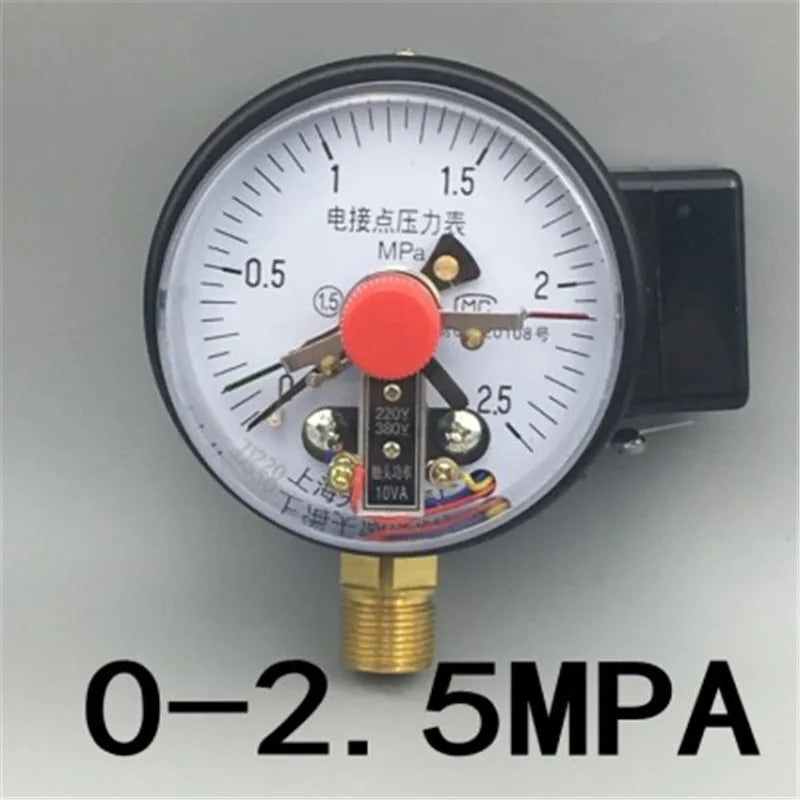 Diameter 100mm Direct Contact Pressure Gauge with Surface  Vacuum Gauge Pressure Controller