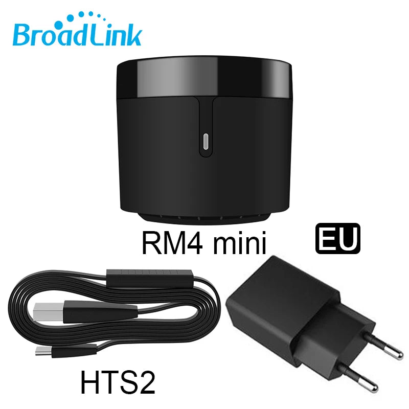 Broadlink RM4 Mini IR Wifi Smart Switch Universal Remote Control Controller HTS2 Sensor Compatible Alexa Google Home Assistant