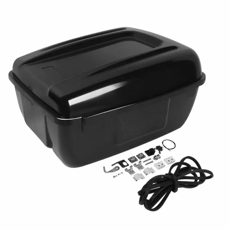 Motorcycle Trunk Saddlebag For Harley Electra Glide FLHP FLHTP