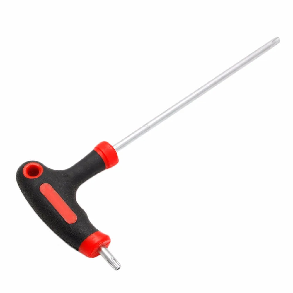 T-Handle Grip Torx Hex Allen Key Screwdriver Driver Tool T10/T15/T20/T25/T30/T40 New 2017