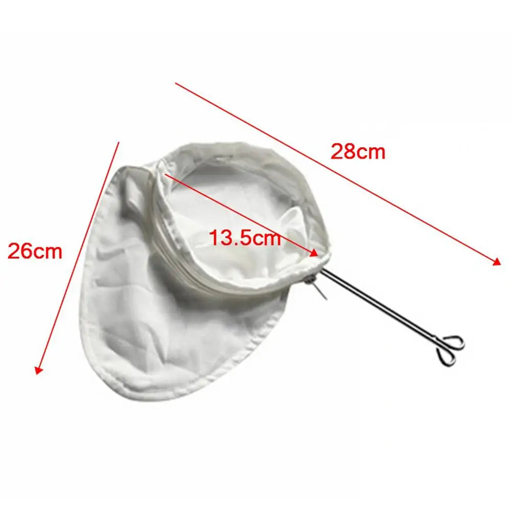 Reusable Fabric Mesh Filter Nut Milk Bag Colander Strainer for Soybean Juice Herb Tea Cold Brew Drip Coffee Filter Kitchen Tool