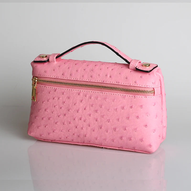 XMESSUN Crocodile Pattern Makeup Bags for Women 2026 Trendy Bag Clutch Bag Luxury High Quality Handbag Designer Handbag Purse