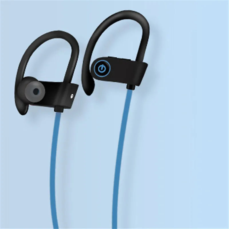 U8 Wireless Earphone Bluetooth 4.1 Headset with Microphone Ear Hook Sport Cordless Phone Bluetooth Earbuds Earpieces
