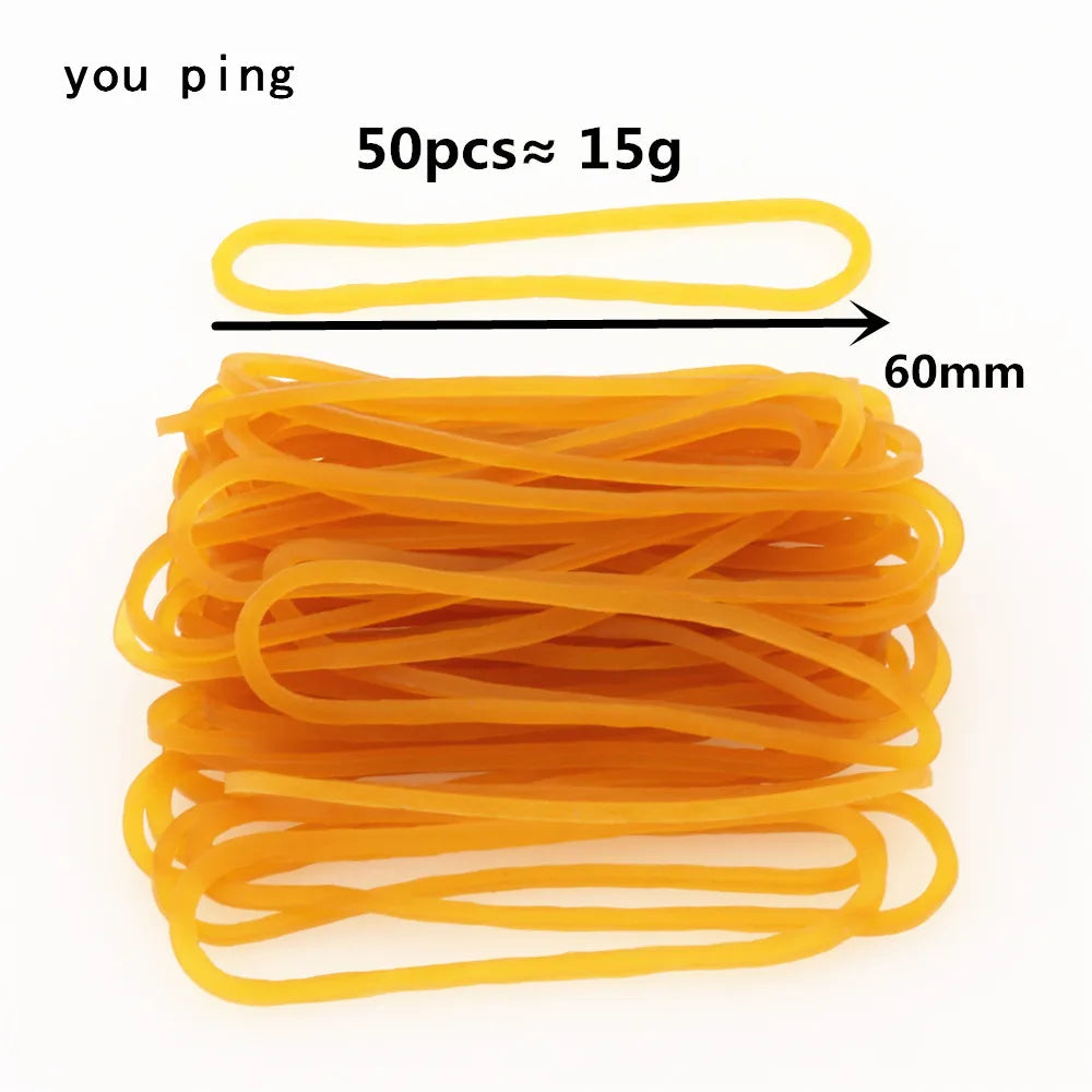 High quality 906 Multiple colors Rubber Bands Elastic Rope Tapes Adhesives Office Students School Stationery Supplies