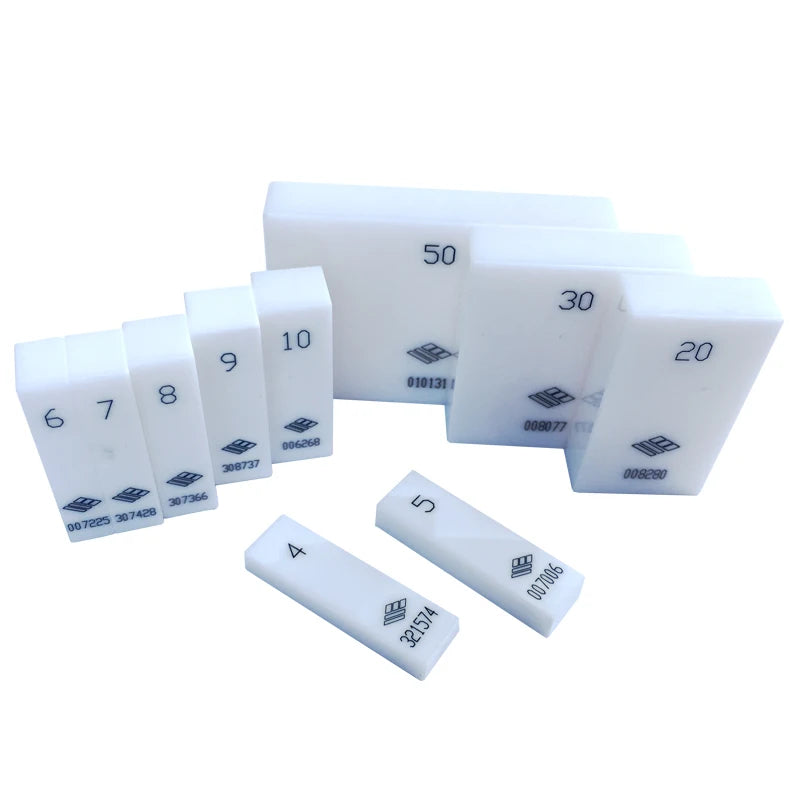 Bulk ceramic measuring block0.5 1.5 2.5 3.5 4.5 10.5mm 20.5mm single piece calibration block micrometer caliper standard block