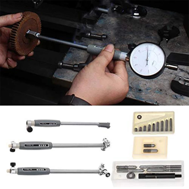 35-50-160mm Inner Diameter Gauge Measuring Rod + Probe (no indicator) Accessories Inner Diameter Gauge Measurement Tool