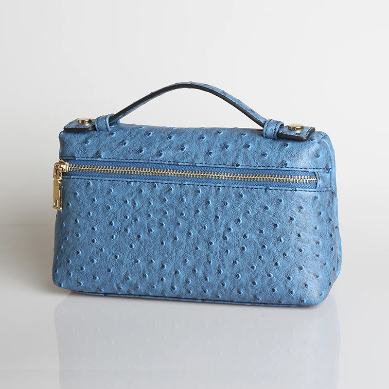 TOPHIIGH Newly Handbag Fashion Portable Make Up Bag For Women Clutch Snake Red Coffee Ladies Hand Bag Purse Ins Hot Selling