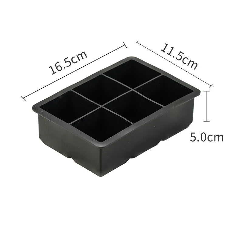 Perfect Ice Cube Silicone Cube Maker Form  Cake Pudding Chocolate Molds Easy to Remove Ice Trays Fade Resistant