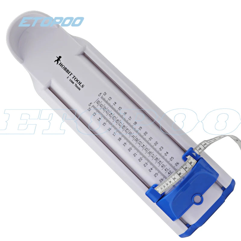 1pcs 0-30cm 18-48 Euro Size Professional Foot Measuring Gauge Children Adult Shoe Measure Tool Sizer Shoe Calculator for Choose