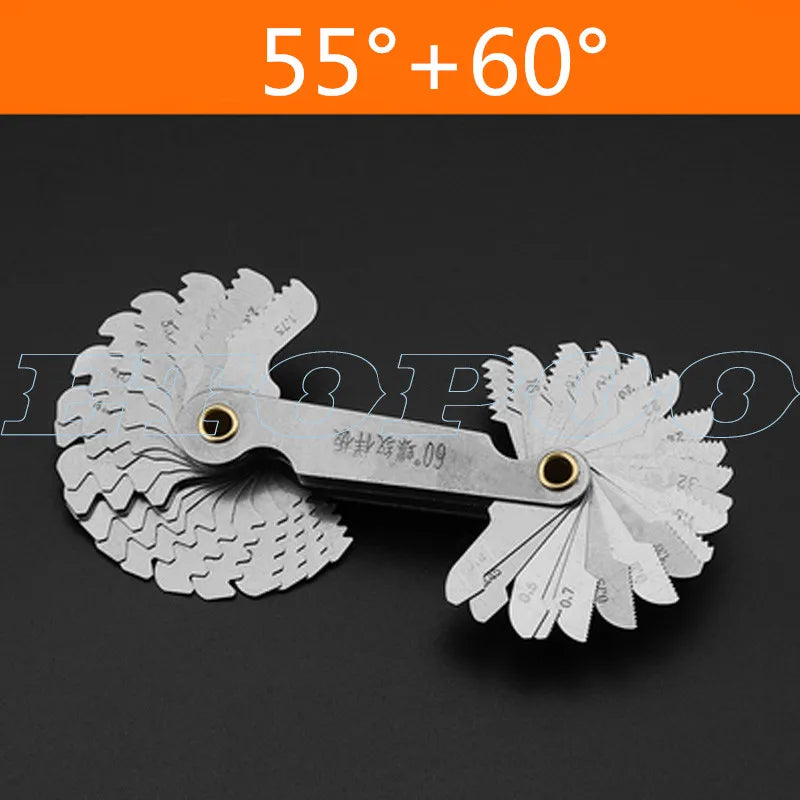 Radius template R gauge R1-6.5 7-14.5 15-25 26-80 radius gage plate fillet gaug External Internal Concave Convex Measuring tools