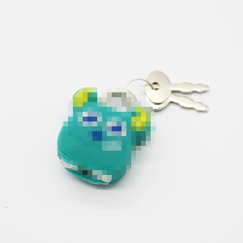 Cartoon Padlocks Lovely Mini Luggage Lock Backpack Zip Padlocks Make-up Box Key Lock Students Diary Lock Children's Small Toys