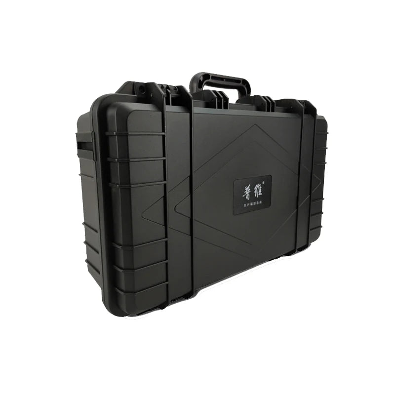 Portable Toolbox Safety Equipment Instrument Tool Box ABS Plastic Impact Resistant Tool Case Outdoor Shockproof Storage W/ Foam
