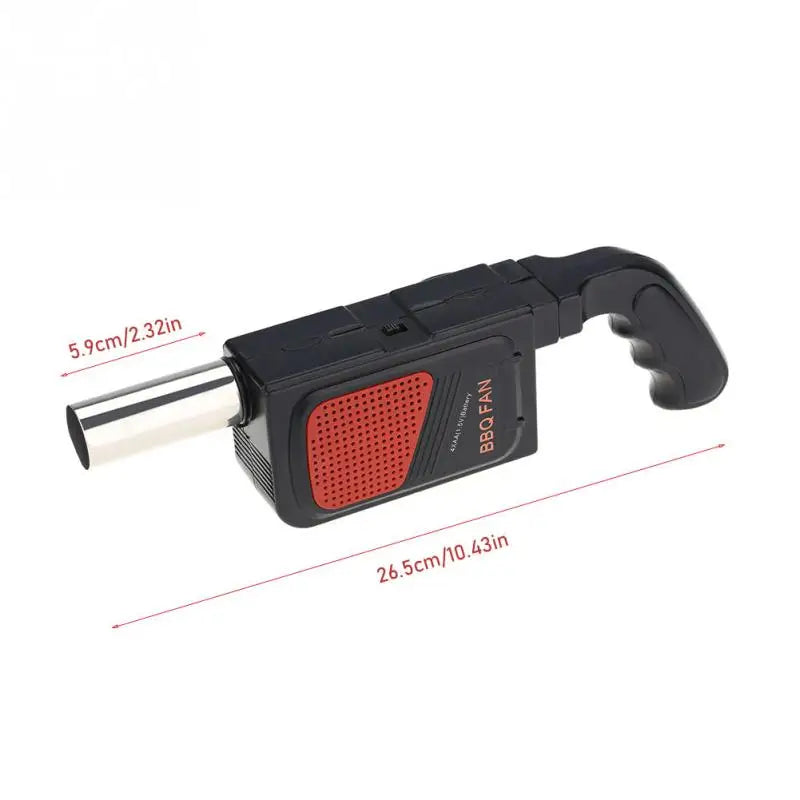 Electric BBQ Smoker Blower Fast Fire Starter for Charcoal Grills Tailgating Campfires Fire Pits Fireplaces Wood Fan Coal Starter