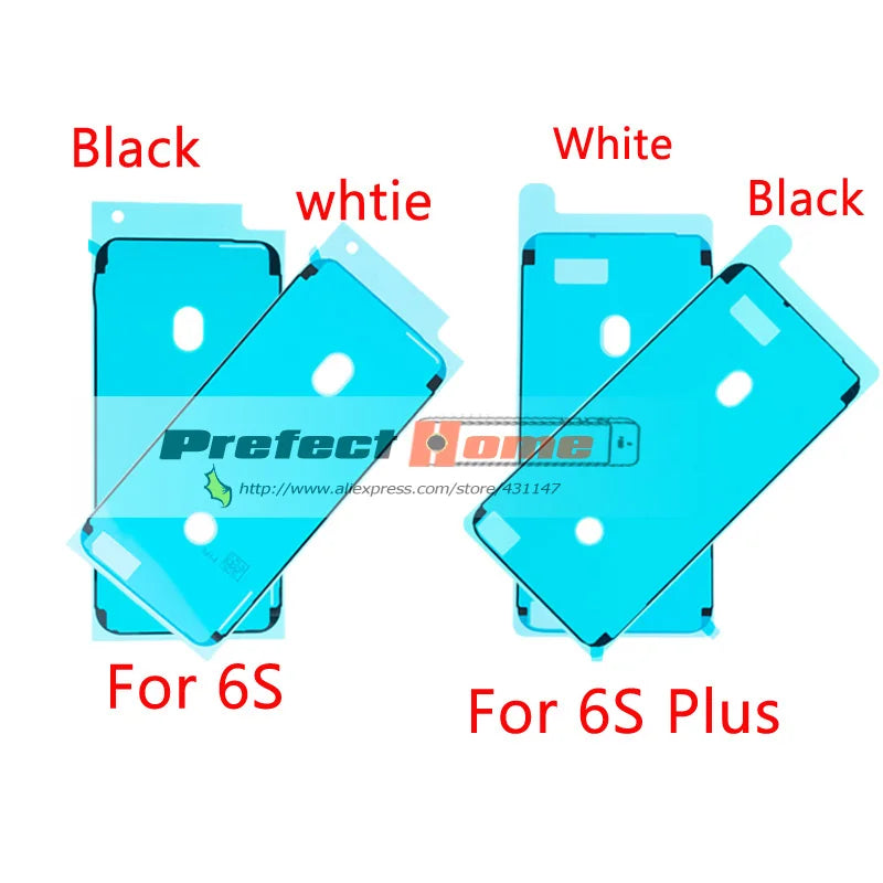 2Pcs Waterproof Sticker for iPhone 7 8 Plus X XR XS XS 11 12 13 14 15 16 Pro Max Mini Adhesive Pre-Cut LCD Screen Frame Tape