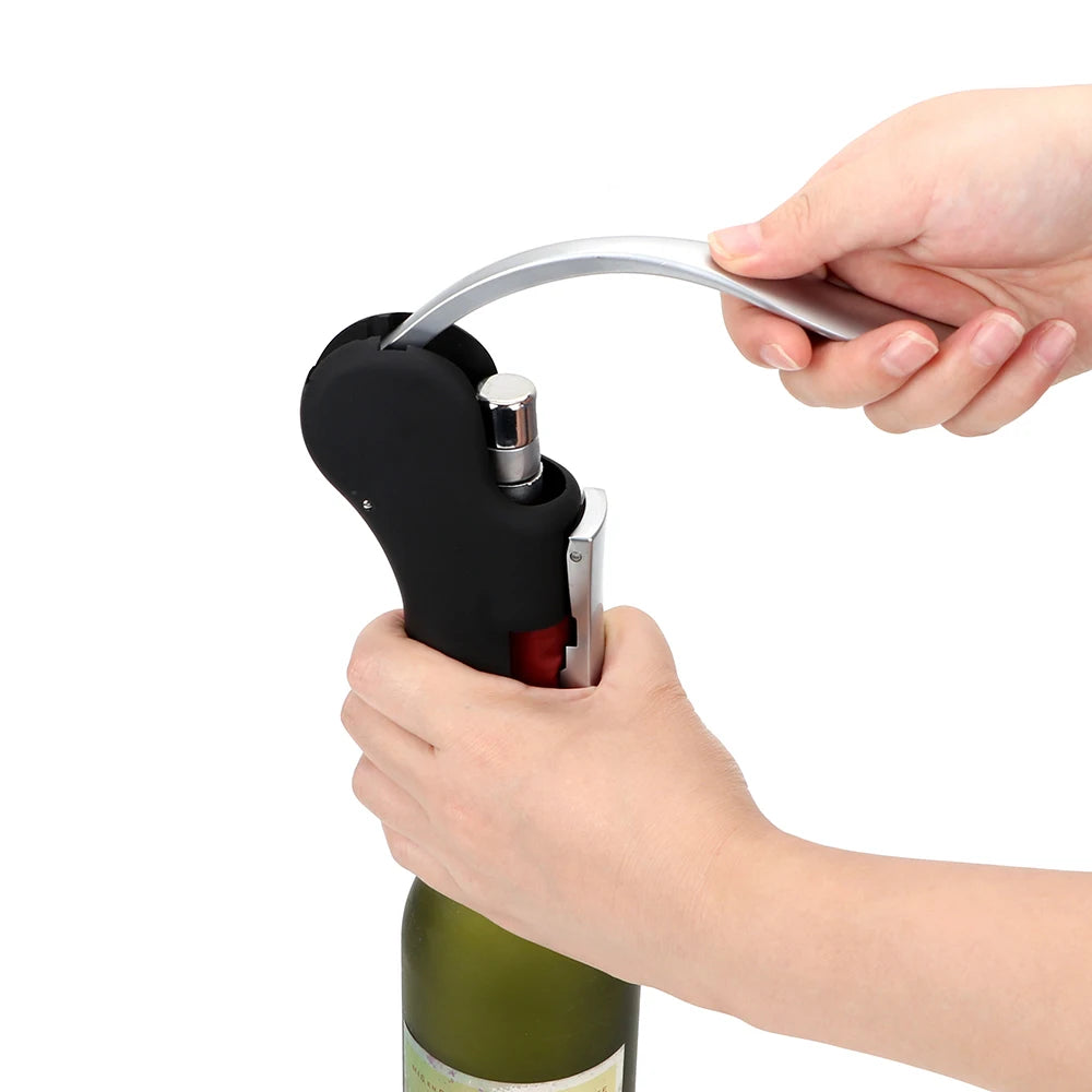 Professional Wine Corkscrew Manual Foil Cutter Bottle Openers Wine Cork Openers For Kitchen Bar Accessories