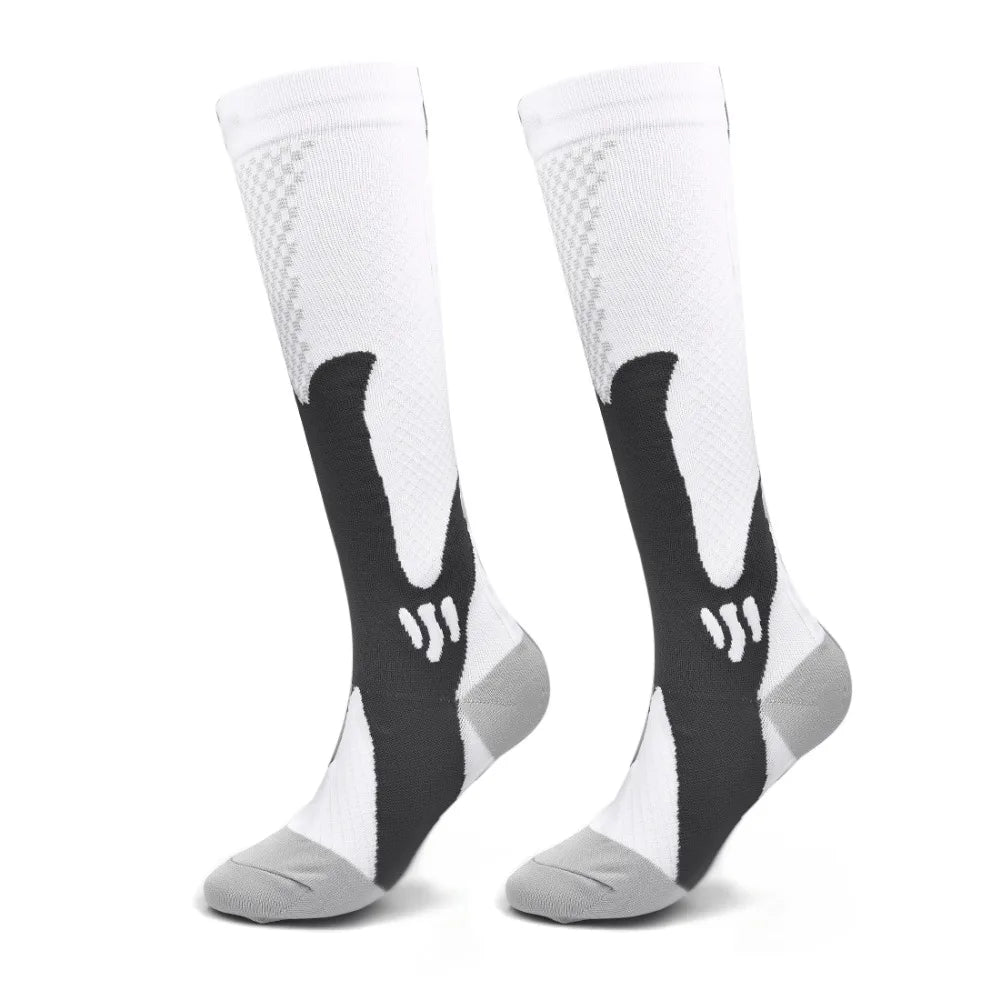 Running Compression Socks Men Varicose Veins Socks Anti Fatigue Medical Edema Care Sports Socks Mountain Cycling Outdoor Travel