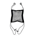 Car Interior Trunk Seat Back Elastic Mesh Net Car Styling Storage Bag Pocket Cage  Grid Pocket Holder Car Accessories Trun