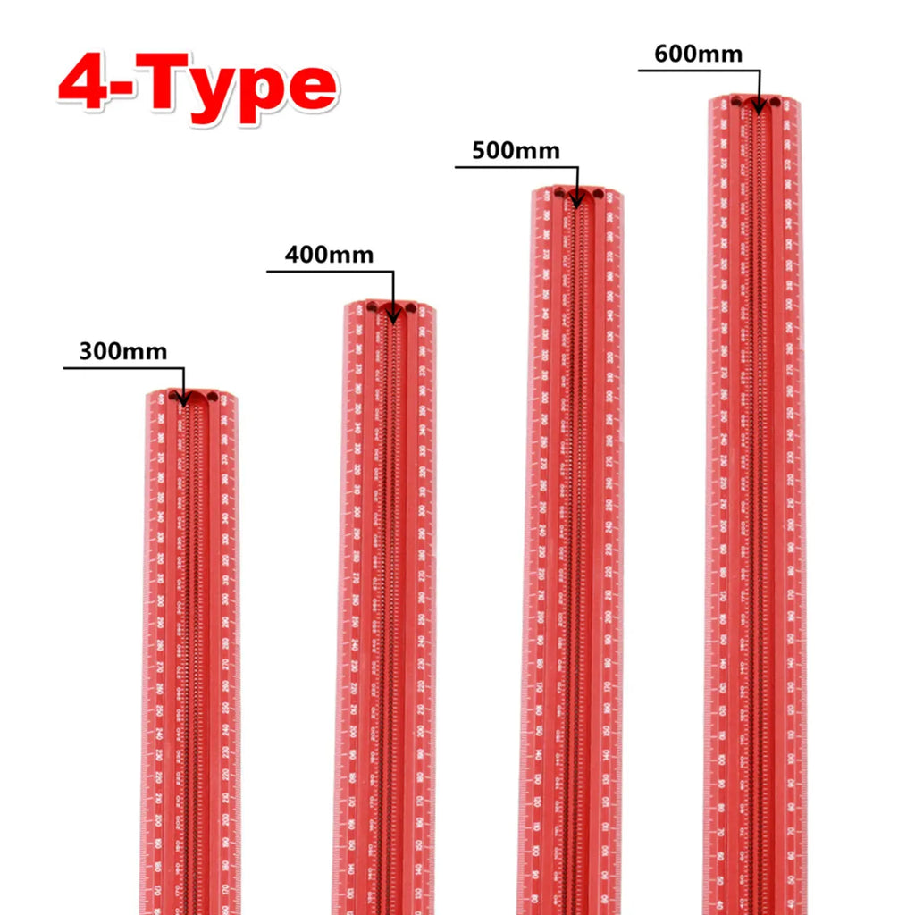 Aluminum Alloy T-type Line Scriber Woodworking Crossed-out Hole Scribing Ruler Deluxe Marking Gauge Precision Measuring Tools