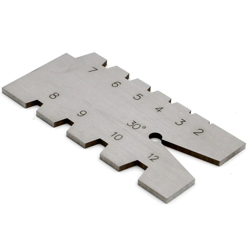 2 PIECES 29 DEGREE 30DEGREE ACME SCREW THREAD GAUGE GAGE TOOL