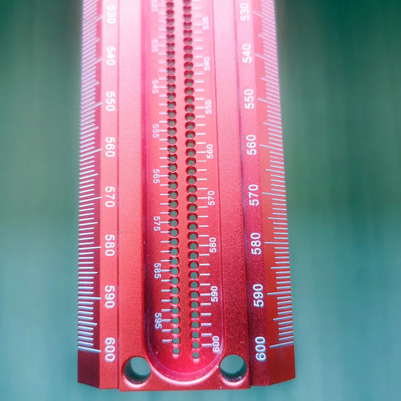 Woodworking Scribe 60-600mm T-type Ruler Scribing Ruler Aluminum Alloy Line Drawing Marking Gauge DIY Measuring Tools