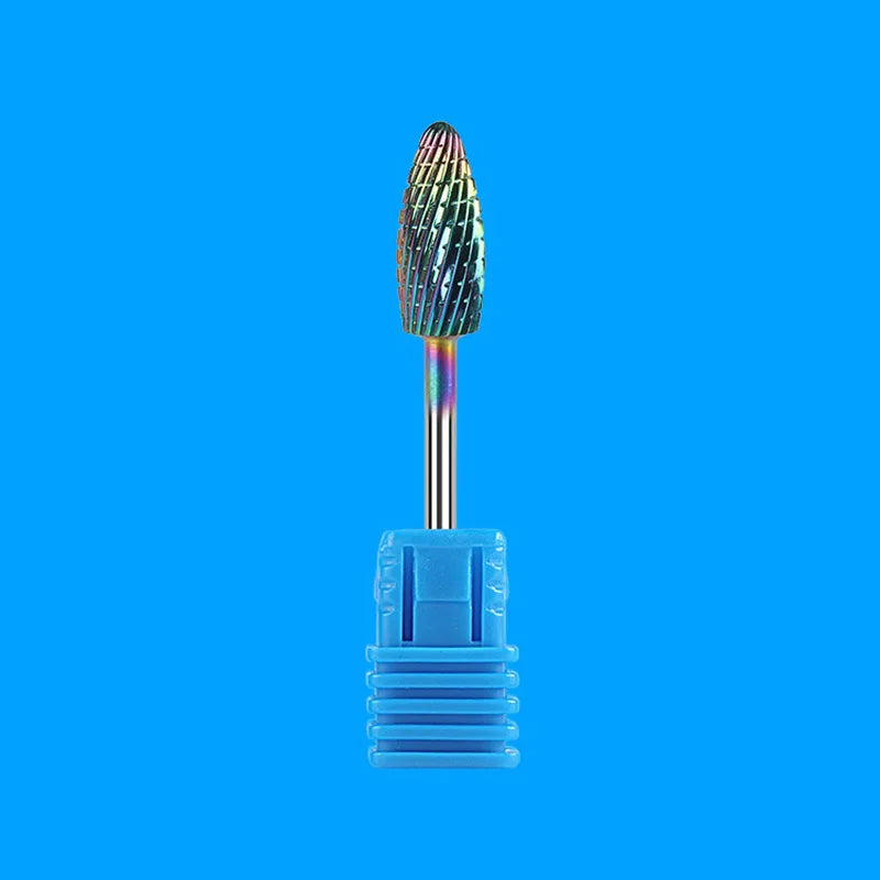 Tungsten Carbide Nail Drill Bit For Manicure Machine Milling Cutters For Removing Gel Varnish Cuticle Clean Nail Polishing Tools