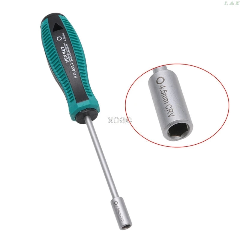 3-11mm Metal Socket Driver Hex Nut Key Wrench Screwdriver Nutdriver Hand Tool M08 Dropship