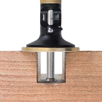 Precision European Scriber Ruler Marking Gauge Fine-tuning Automatic Alloy Line Scribing Depth Measurement Tools