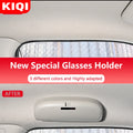 KIQI New Upgrade Car Glasses Case for Citroen C2 C3 C4 C5 2005 - 2021 Glasses Holder Sunglasses Storage Box