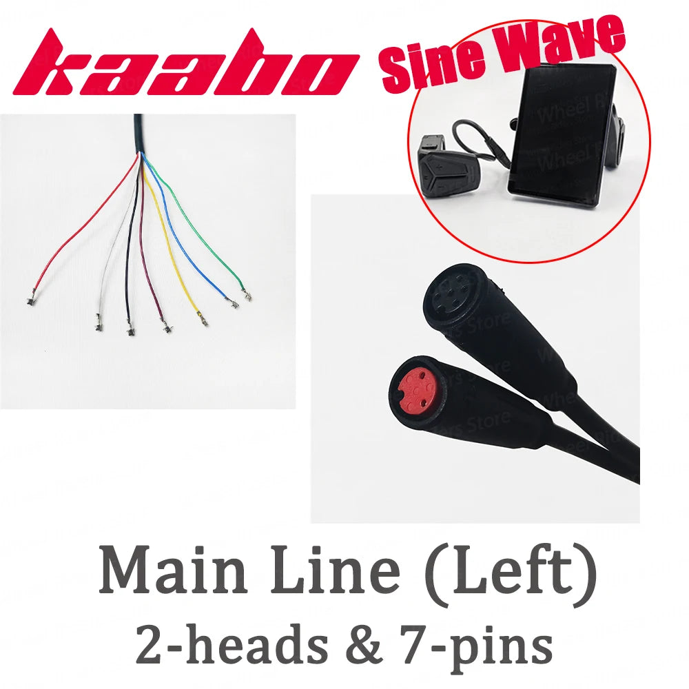 Kaabo Wolf King GT Main Wire Wolf Warrior GT Main Line Sine Wave TFT Minimotors Electric Scooter Spare Parts Accessores